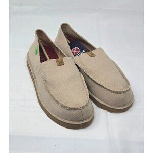 Twisted X Casual Shoes Men's Loafer Rubber EcoTWX Tan MCL0005 Size 11.5 W NWOT